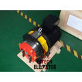 Gearless traction machine for home lift